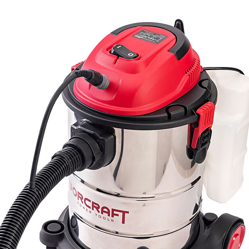 Будівельний пилосос електричний WORCRAFT VC12-25