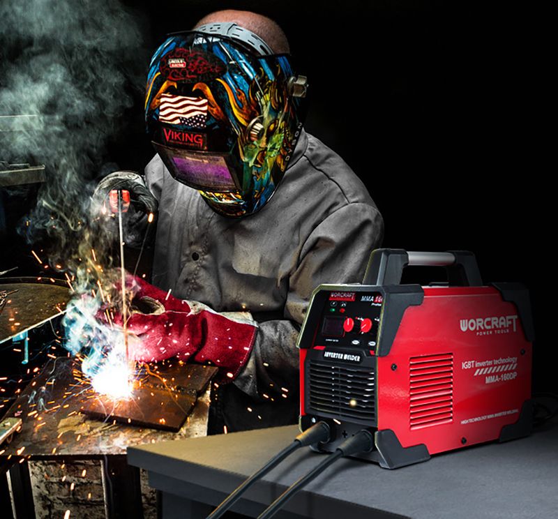 Зварювальний апарат інверторний WORCRAFT MMA-160DP