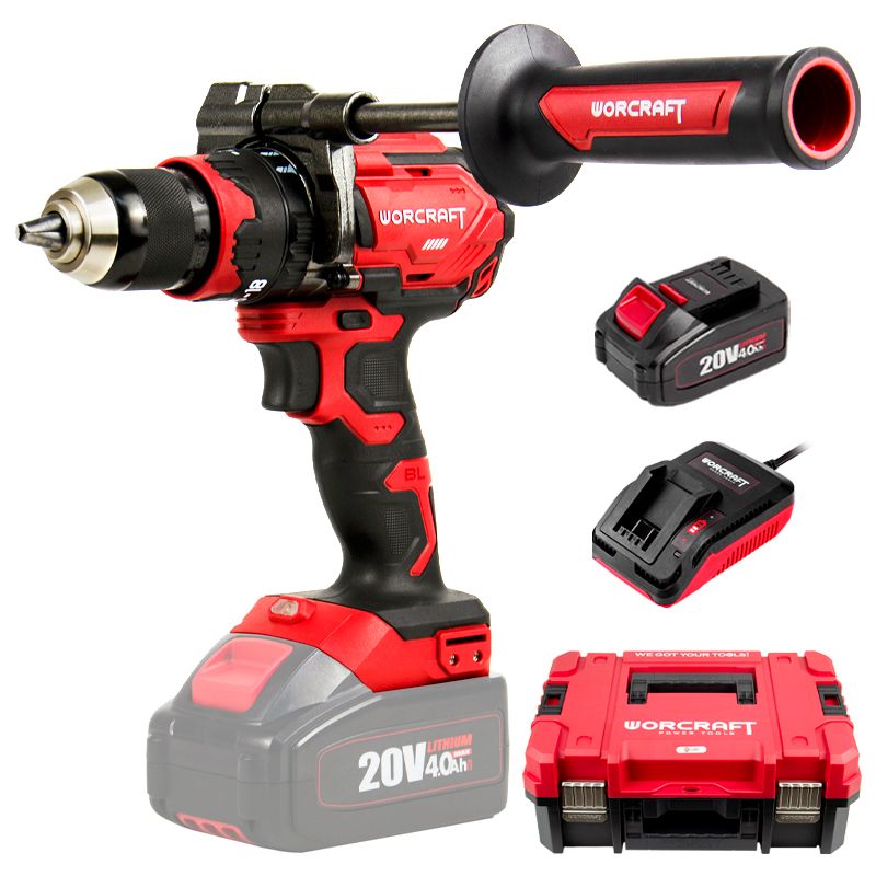 Акумуляторний безщітковий шуруповерт WORCRAFT XCUBE004