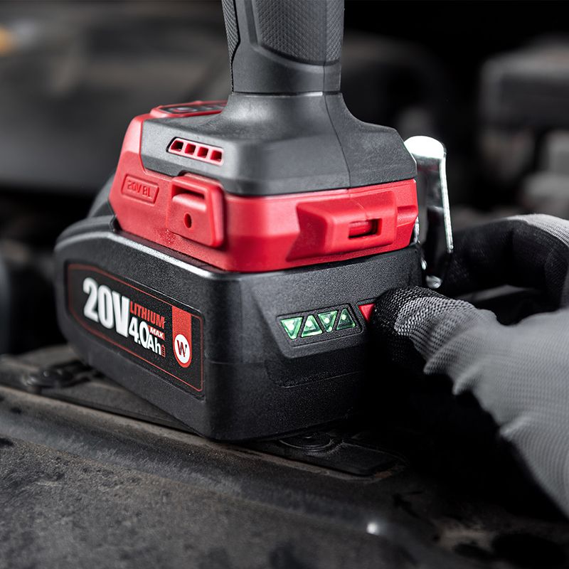 Акумуляторний безщітковий гайковерт ударний WORCRAFT CIW‑S20LiB‑450